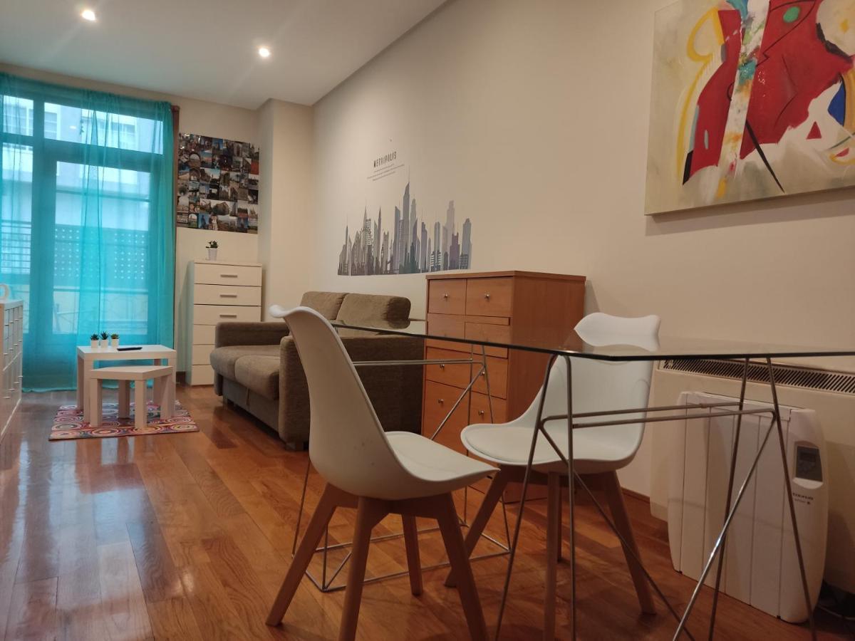 Appartamento Pleno Centro, Terraza, Principe, 5 Min Casco Vello Y Estacion Ave Vigo Esterno foto